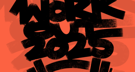 Roter Hintergrund mit Graffiti Schrift Workout2025 Roter Hintergrund mit Graffiti Schrift Workout2025