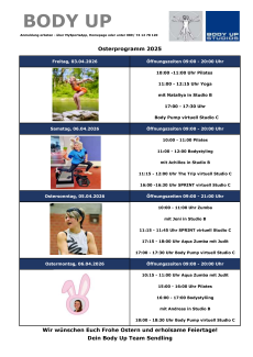 Osterprogramm 2026