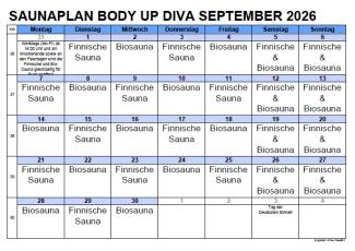 Saunaplan Diva OBF Sept 2026